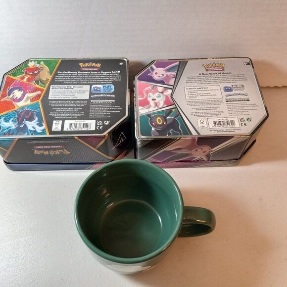 Snorlax Mug with 2 Pokémon Tins - Picture 4 of 5